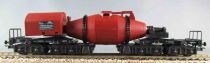 Lima 309052S Ho Sncf 20 Wheels Steel Mill \'\'Bottle\'\' for Hot Metal Wagon MIB