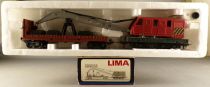 Lima 309058 Ho Db Grue de Levage & Wagon Porte Flèche Tbe Boite