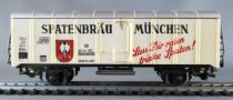 Lima 3111 Ho Db Refrigerated Wagon 2 Axles Spatenbräu Near Mint in Box