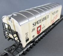 Lima 3111 Ho Db Refrigerated Wagon 2 Axles Spatenbräu Near Mint in Box