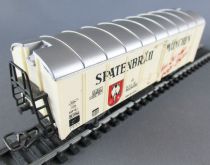 Lima 3111 Ho Db Refrigerated Wagon 2 Axles Spatenbräu Near Mint in Box