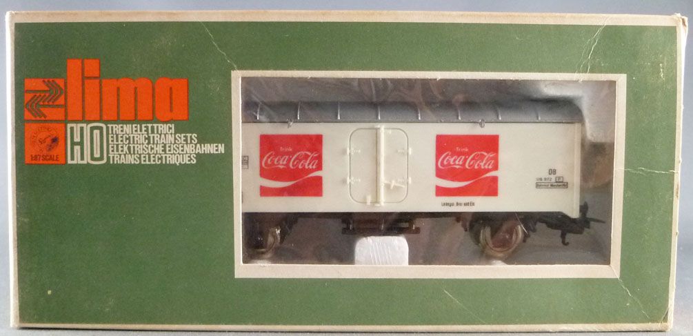 coca cola electric train set