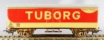 Lima 3116 Ho Dsb Danemark Wagon Frigorifique 2 Essieux Tuborg Za 99318 sans Boite