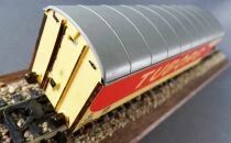 Lima 3116 Ho Dsb Danemark Wagon Frigorifique 2 Essieux Tuborg Za 99318 sans Boite