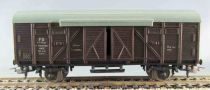 Lima 3161 Ho Fs Uic Covered Wagon 2 Axles F 1160106 Brown no Box