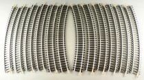Lima 40 3011 Ho 12 Curved Steel Tracks R431 30&deg; Mint in Box 1