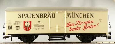 Lima 6704 Ech O 0 Db Wagon Uic Riv Frigorifique 2 Essieux Spatenbr�u Livr�e Blanc