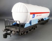 Lima 6770 O Gauge Sncf L\'Air Liquide Tank Wagon with Bogies Mint in Box
