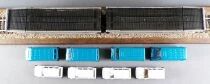 Lima 9050 Ho FS Wagon Car Transporter Sitfa with 4 Opel Kadett Swissair & 4 Citro&euml;n C25 Valem
