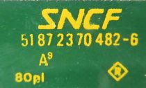 Lima 9128 Ho Sncf Uic Passenger Coach 1° Cl A9 N° 518723-70482-6 Mint in box