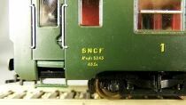 Lima Collection 309102 Ho Sncf DEV AO 1st Class A9 myfi 5243 Coach Lighting Boxed