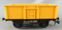 Lima Ech O Br Wagon Tombereau 2 Essieux Livrée Jaune sans Boite
