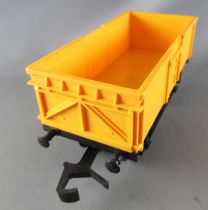 Lima Ech O Br Wagon Tombereau 2 Essieux Livrée Jaune sans Boite