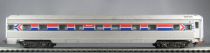 Lima Ho Amtrak Passengers Car Stainless Steel Livery no box