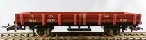 Lima Ho Fs Wagon Plat 2 Essieux Livr&eacute;e Marron sans Boite