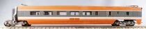 Lima Ho Sncf 1st Class Coach Speed Train Pse Orange Tgv with Interior + Central Bogie