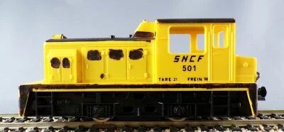 Lima Ho Sncf Diesel Shunter MDT Type Registration 501 Yellow Livery