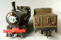 Lima Ho Sncf Locomotive Vapeur Alco 1930 Type 021 Livr&eacute;e Noir avec Tender Brun sans Boite