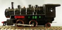 Lima Ho Sncf Steam Locomotive Alco 1930 Type  0-4-2 021 Black Livery with Brown Tender no Box
