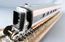 Lima Ho Sncf Voiture 1&deg;Cl Tgv Orange Pse Am&eacute;nag&eacute;e + Bogie Interm&eacute;diaire