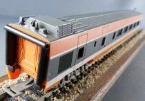 Lima Ho Sncf Voiture 1&deg;Cl Tgv Orange Pse Am&eacute;nag&eacute;e + Bogie Interm&eacute;diaire