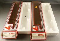 Lima Models 301023 Ho Sncf 2 Voiture Dev TEE Livr&eacute;e Inox Proche Neuf Boite 