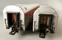 Lima Models 301023 Ho Sncf 2 x Dev Tee Coach Stainless Steel Livery Near Mint in Box