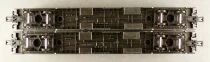 Lima Models 301023 Ho Sncf 2 x Dev Tee Coach Stainless Steel Livery Near Mint in Box