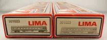 Lima Models 301023 Ho Sncf 2 x Dev Tee Coach Stainless Steel Livery Near Mint in Box