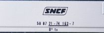 Lima Models 309667K Ho Sncf B11 tu 508721-74163-7 2nd Class Coach Corail Livery Boxed