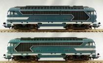 Lima vHo Sncf Passengers Train Set Loco BB 67001 Coach Uic 1st Cl/Van Gril Express Grand Confort Bridge Tracks Transfo