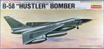 Lindberg - 5402 USAF Super Sonic Bomber Plane B-58 Hustler 1:128 Plastic Kit MIB