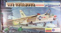 Lindberg - N°2507M Avion Chasse Motorisé US NavyF8U Crusader 1/48 Neuf Boite