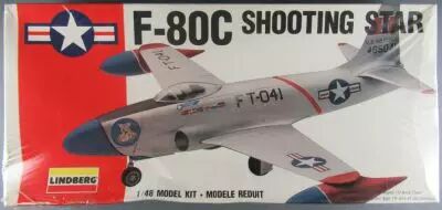 Lindberg - N�70552 Combat Jet Fighter F-80C Shooting Star 1:48 Plastic Kit MISB