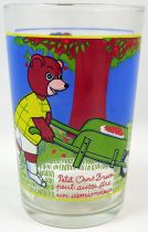 Little Brown Bear - Amora Mustard glass