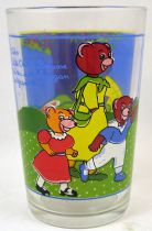 Little Brown Bear - Amora Mustard glass