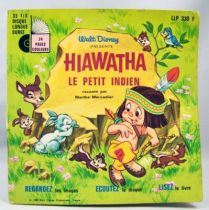 Little Hiawatha - Mini Lp and book - Story of Little Hiawatha - Disneyland Record 1969