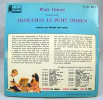 Little Hiawatha - Mini Lp and book - Story of Little Hiawatha - Disneyland Record 1969