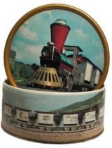 Little Interlude Train - VintageTin Candy Box
