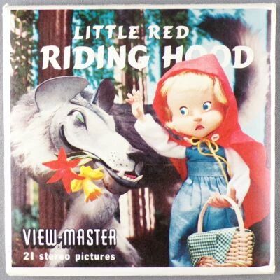 Little Red Riding Hood - 3 x Sawyer\'s View-Master Discs Set Ref. B 310