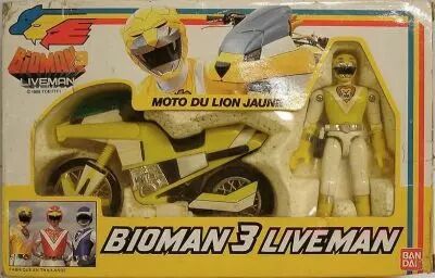 ROBOT LIVEMAN SENTAI Bioman 3 Bandai 1988 EUR 20,00 - FR