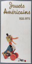 Livre Catalogue Expo 1977 Jouets Américains 1925-1975 + Invit & Lettre Fisher-Price