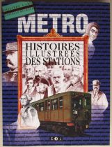 Livre Métro Histoires Illustrées des Stations Game & Michaud Edl 2000