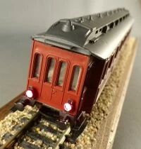 Lliput 295 70 Ho Sncf Wagon Dortoir VB Port d\'Atelier HKyf 970705 Eclairage Epoque III Neuve Boite