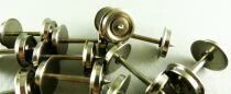 LMT 14 Ho 12 Essieux M&eacute;tal Bruni Diam&egrave;tre 11,4mm Longueur  25,4mm CC 1 Roue Isol&eacute;e