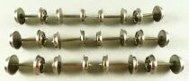 LMT 17 Ho 12 Essieux M&eacute;tal Bruni Diam&egrave;tre 10,4mm Longueur  25,4mm CC 1 Roue Isol&eacute;e