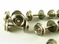 LMT 17 Ho 12 Essieux M&eacute;tal Bruni Diam&egrave;tre 10,4mm Longueur  25,4mm CC 1 Roue Isol&eacute;e