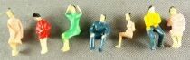 LMT Ho 100 x Sitting Passengers Civilians Men Women Figures no Box 1
