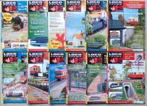 Loco-Revue 12 Issues Year 2008 #726 to 737