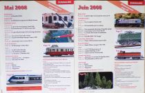 Loco-Revue 12 Issues Year 2008 #726 to 737